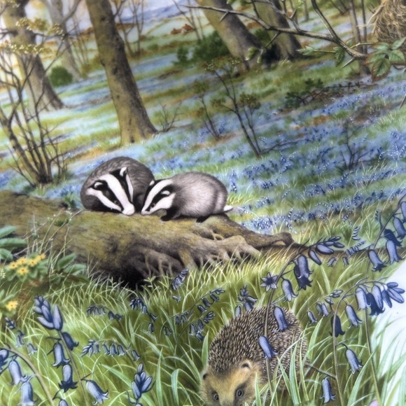 The Woodlands in April" by Peter Banett 1979 Limited Edition collectors plate - Picture 4 of 12